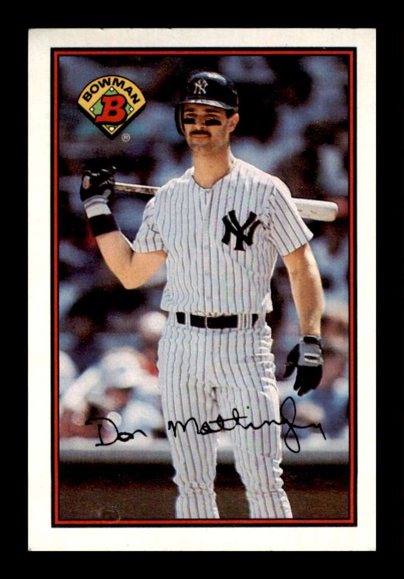 Load image into Gallery viewer, 1989 Bowman Don Mattingly #176 New York Yankees Image 1
