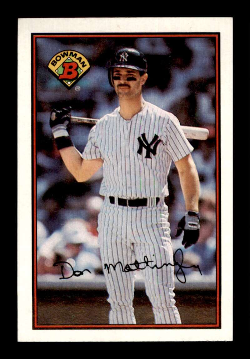 Load image into Gallery viewer, 1989 Bowman Don Mattingly #176 New York Yankees Image 1
