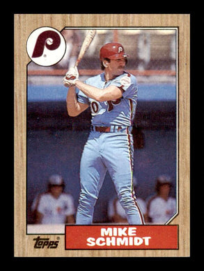 1987 Topps Mike Schmidt 