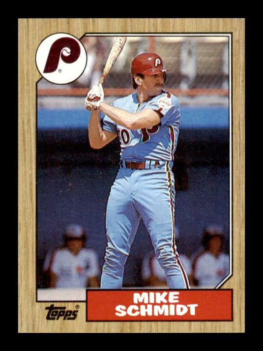 1987 Topps Mike Schmidt 