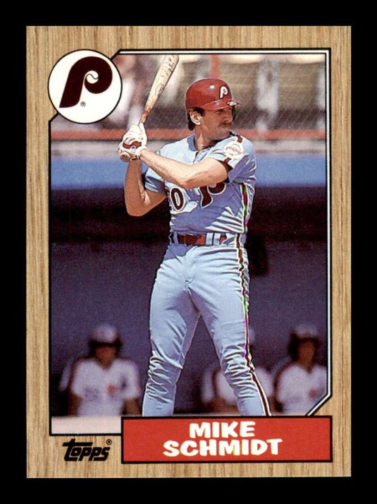 1987 Topps Mike Schmidt 