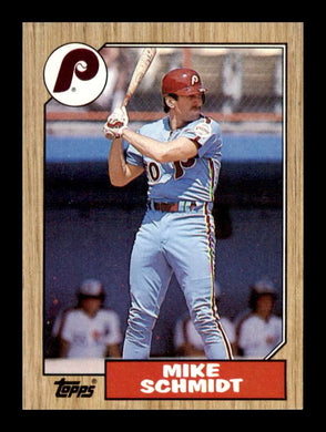 1987 Topps Mike Schmidt 