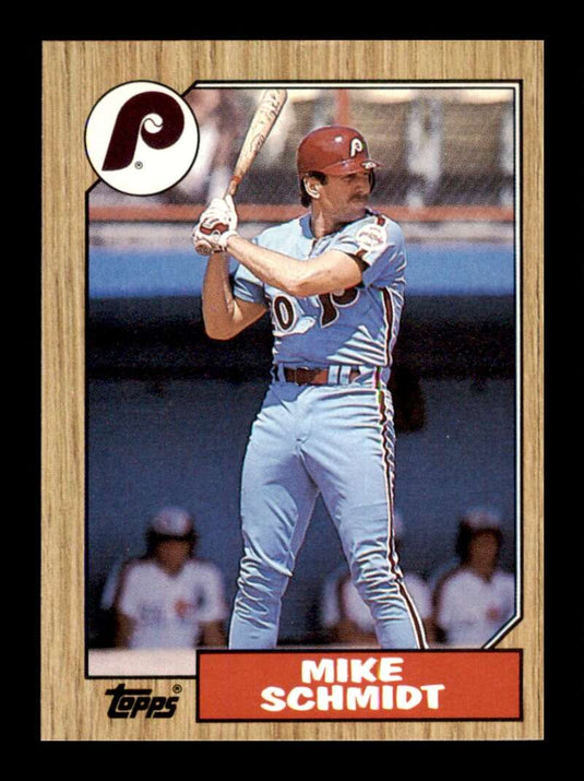 1987 Topps Mike Schmidt 