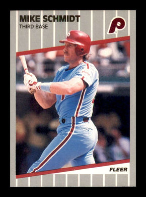 1989 Fleer Mike Schmidt 