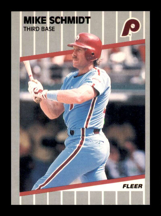 1989 Fleer Mike Schmidt 