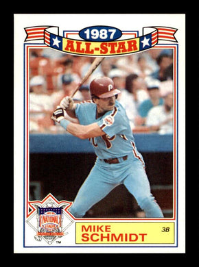 1988 Topps Glossy All-Stars Mike Schmidt 