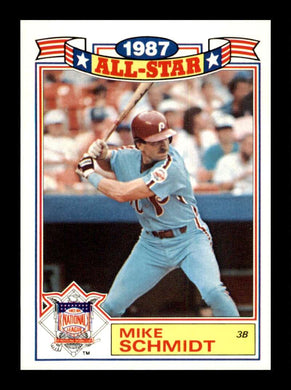 1988 Topps Glossy All-Stars Mike Schmidt 