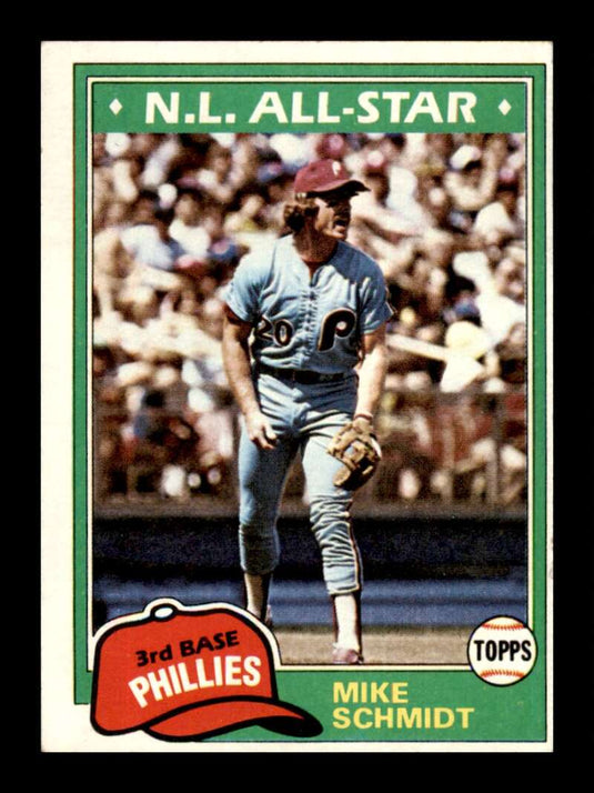 1981 Topps Mike Schmidt 