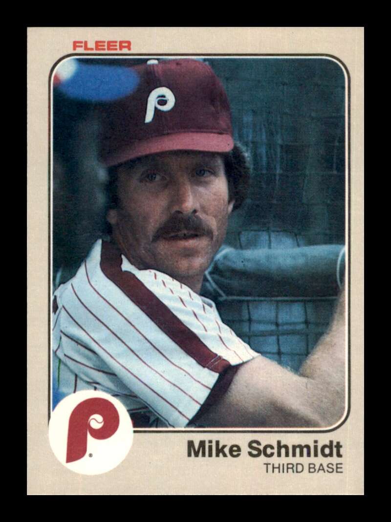 Load image into Gallery viewer, 1983 Fleer Mike Schmidt #173 Philadelphia Phillies Image 1
