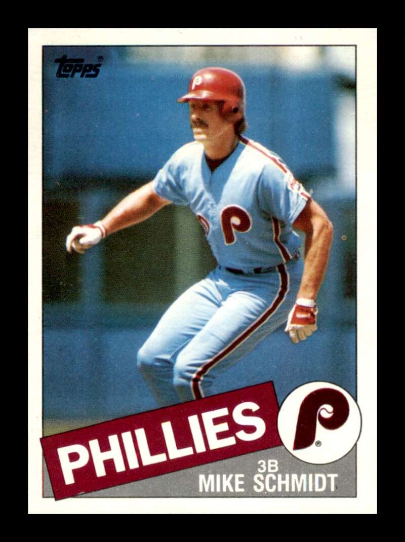 Load image into Gallery viewer, 1985 Topps Mike Schmidt #500 Philadelphia Phillies Image 1
