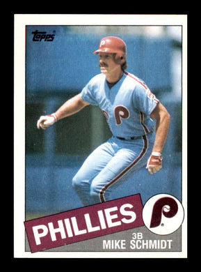 1985 Topps Mike Schmidt 