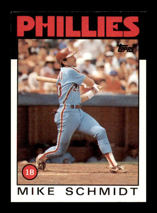 1986 Topps Mike Schmidt 