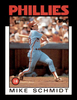 1986 Topps Mike Schmidt 