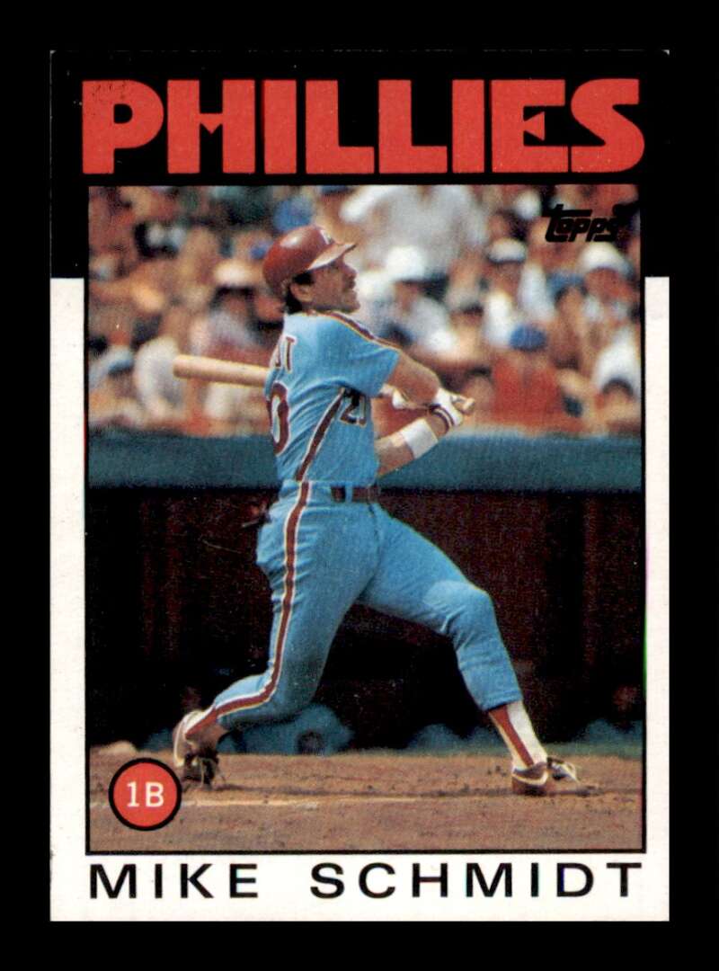 Load image into Gallery viewer, 1986 Topps Mike Schmidt #200 Philadelphia Phillies Image 1
