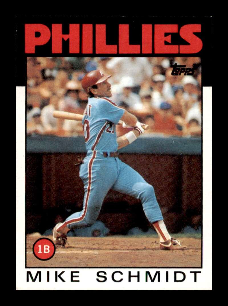 Load image into Gallery viewer, 1986 Topps Mike Schmidt #200 Philadelphia Phillies Image 1
