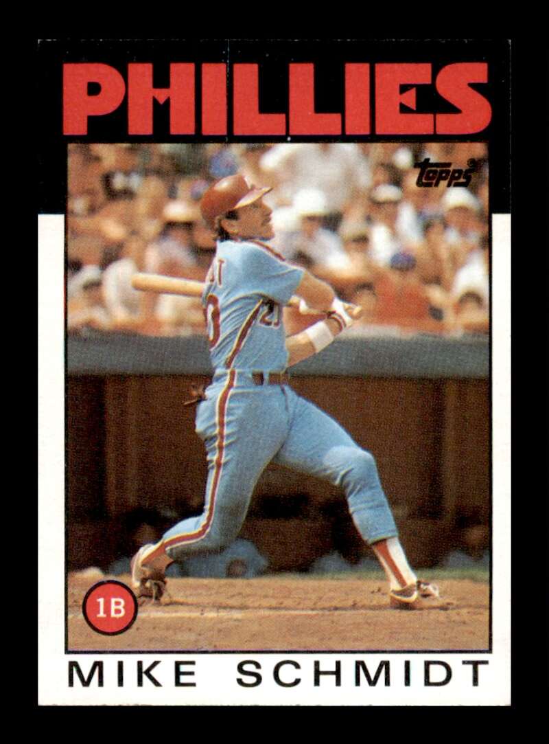 Load image into Gallery viewer, 1986 Topps Mike Schmidt #200 Philadelphia Phillies Image 1
