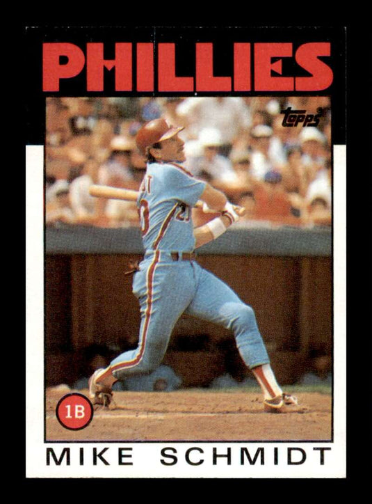 1986 Topps Mike Schmidt