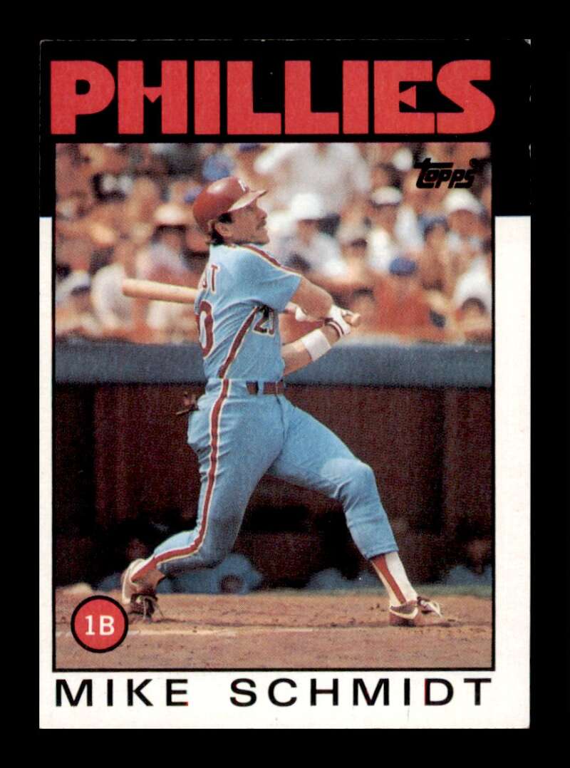 Load image into Gallery viewer, 1986 Topps Mike Schmidt #200 Philadelphia Phillies Image 1
