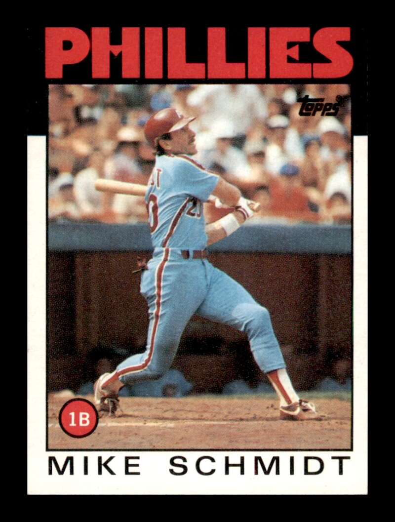 Load image into Gallery viewer, 1986 Topps Mike Schmidt #200 Philadelphia Phillies Image 1
