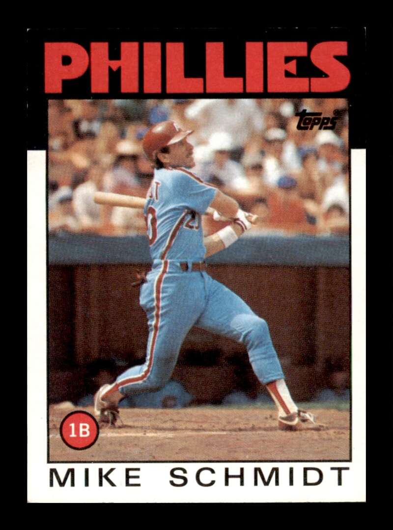 Load image into Gallery viewer, 1986 Topps Mike Schmidt #200 Philadelphia Phillies Image 1
