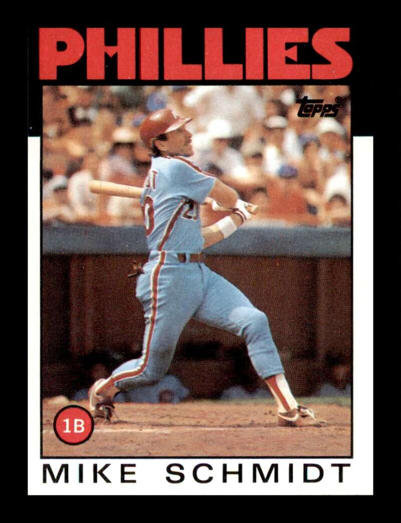 Load image into Gallery viewer, 1986 Topps Mike Schmidt #200 Philadelphia Phillies Image 1
