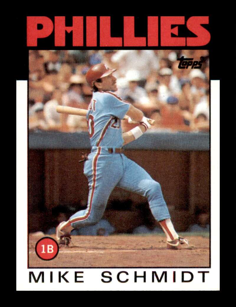 Load image into Gallery viewer, 1986 Topps Mike Schmidt #200 Philadelphia Phillies Image 1
