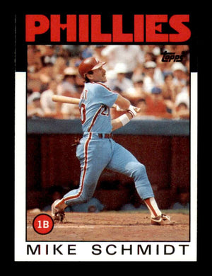 1986 Topps Mike Schmidt 