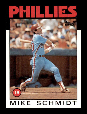 1986 Topps Mike Schmidt 