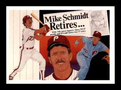 1990 Upper Deck Mike Schmidt 