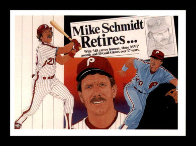 1990 Upper Deck Mike Schmidt 