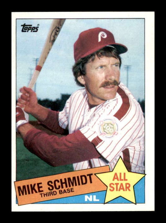 1985 Topps Mike Schmidt 