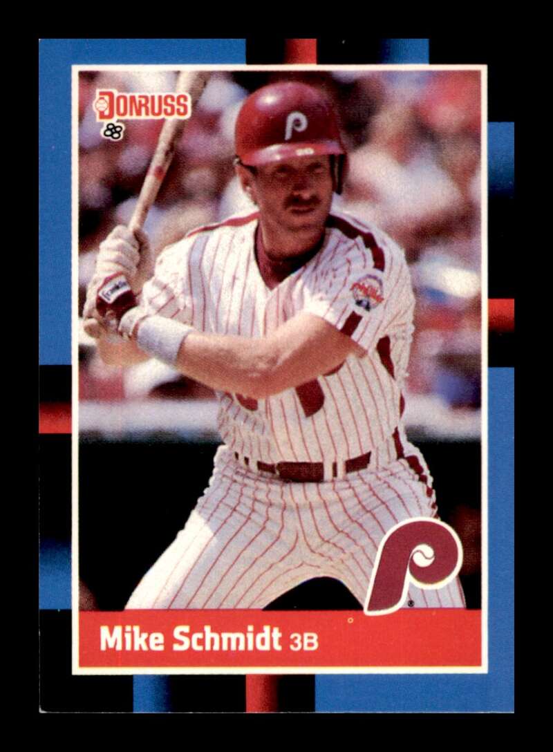 Load image into Gallery viewer, 1988 Donruss Mike Schmidt #330 Philadelphia Phillies Image 1
