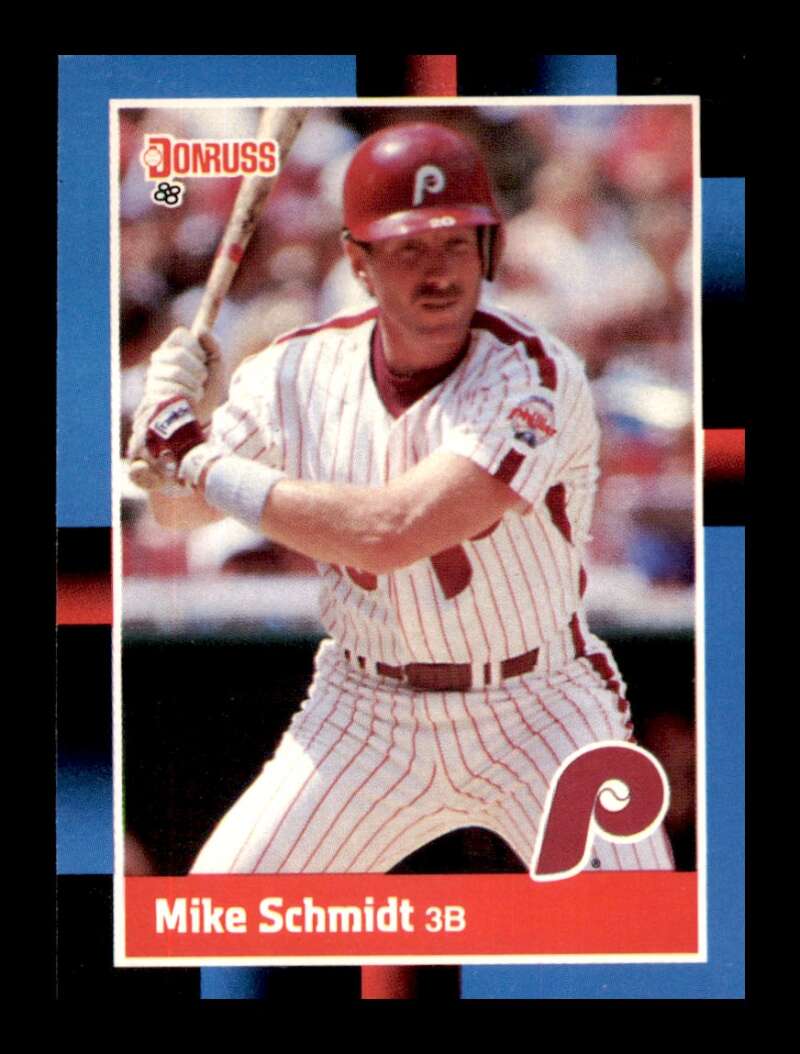 Load image into Gallery viewer, 1988 Donruss Mike Schmidt #330 Philadelphia Phillies Image 1
