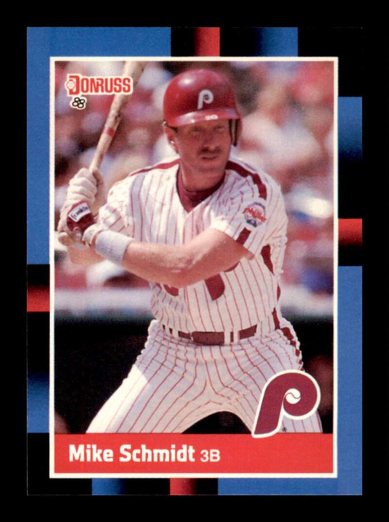 Load image into Gallery viewer, 1988 Donruss Mike Schmidt #330 Philadelphia Phillies Image 1
