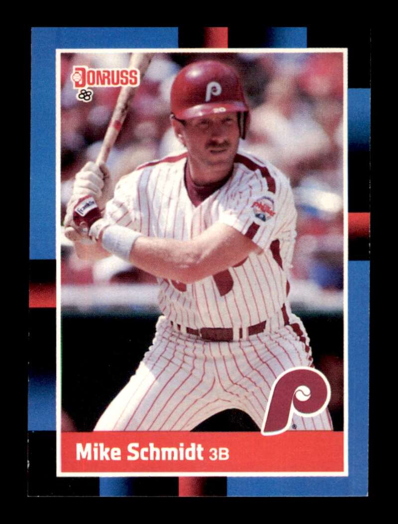 Load image into Gallery viewer, 1988 Donruss Mike Schmidt #330 Philadelphia Phillies Image 1
