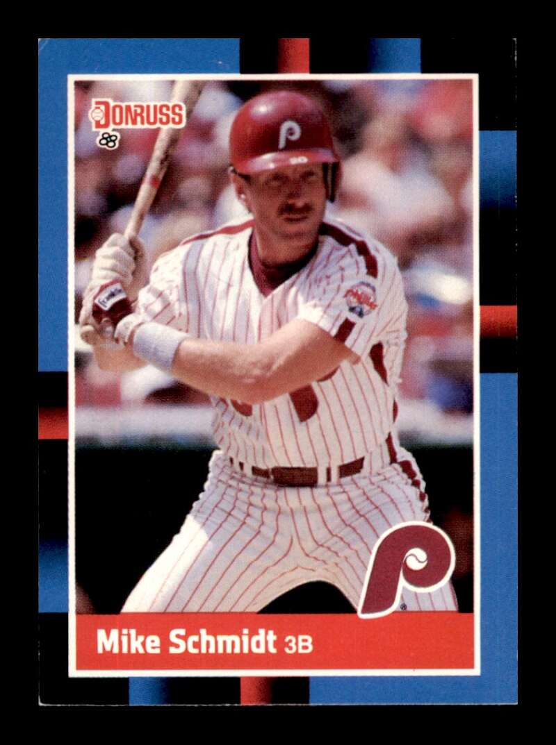 Load image into Gallery viewer, 1988 Donruss Mike Schmidt #330 Philadelphia Phillies Image 1
