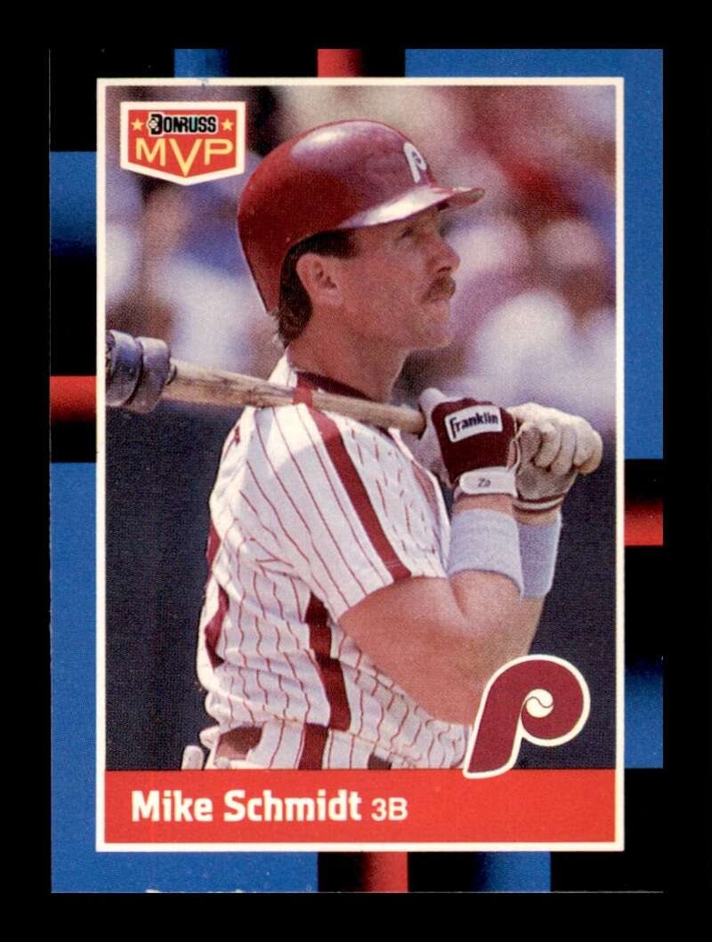 Load image into Gallery viewer, 1988 Donruss Bonus MVP&#39;s Mike Schmidt #BC-4 Philadelphia Phillies Image 1
