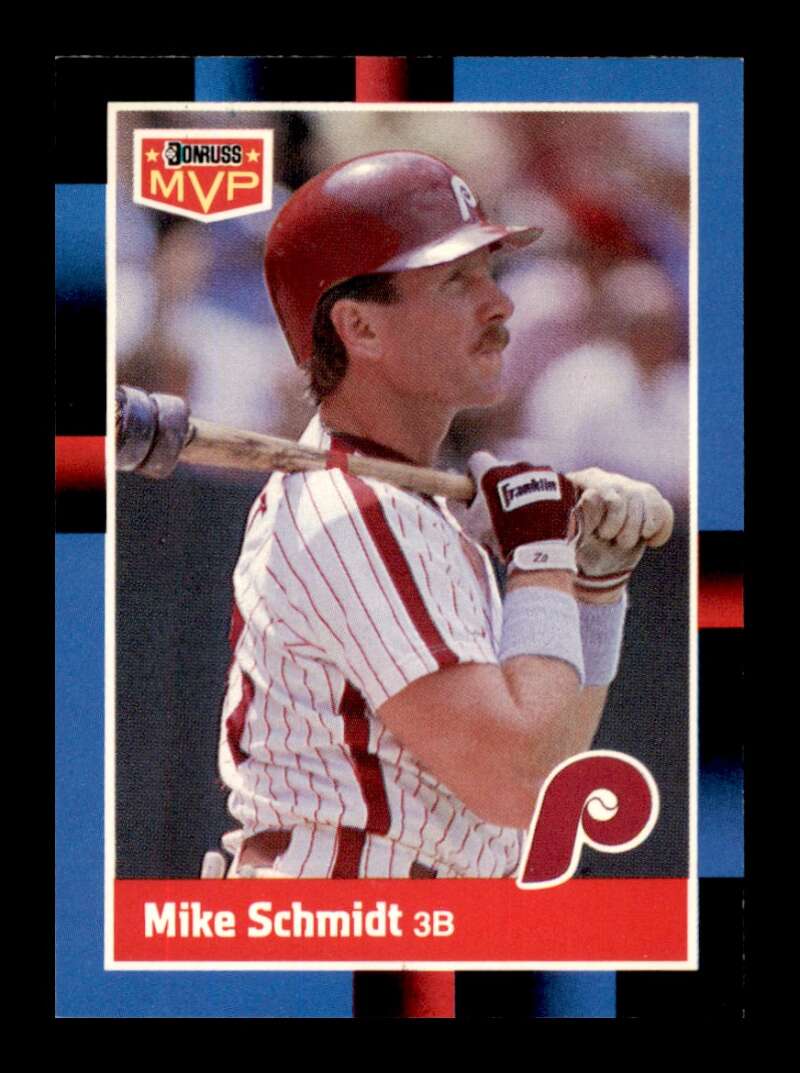 Load image into Gallery viewer, 1988 Donruss Bonus MVP&#39;s Mike Schmidt #BC-4 Philadelphia Phillies Image 1
