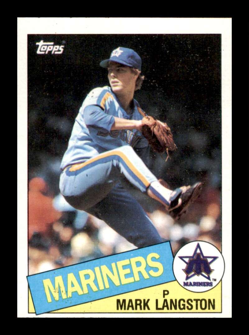 Load image into Gallery viewer, 1985 Topps Mark Langston #625 Rookie RC Seattle Mariners Image 1
