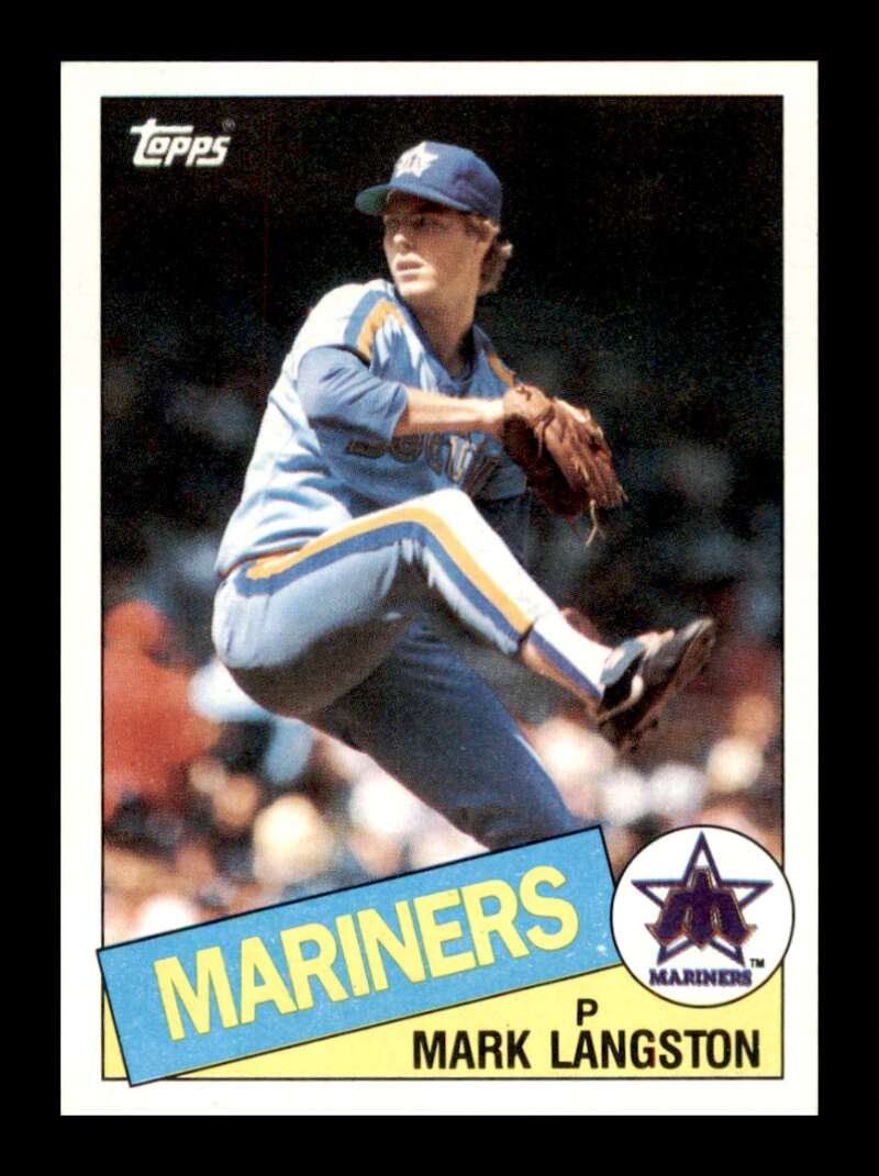 Load image into Gallery viewer, 1985 Topps Mark Langston #625 Rookie RC Seattle Mariners Image 1
