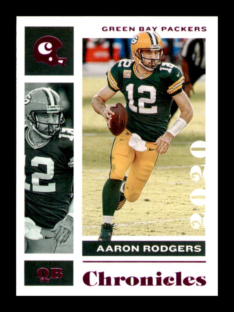 Load image into Gallery viewer, 2021 Panini Chronicles Pink Aaron Rodgers #35 Short Print SP Image 1
