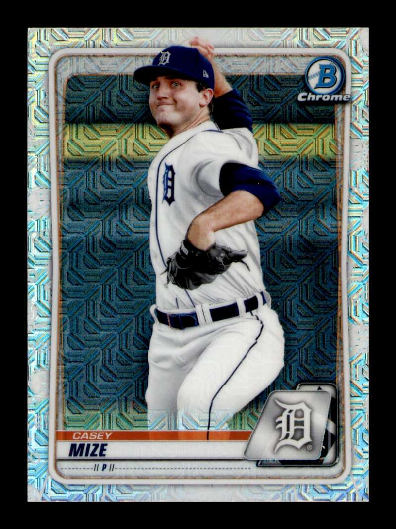 Load image into Gallery viewer, 2020 Bowman Chrome Mojo Refractor Casey Mize #BCP-250 Rookie RC Image 1
