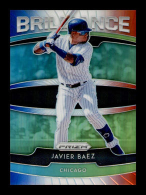 2020 Panini Prizm Brilliance Red White Blue Prizm Javier Baez 