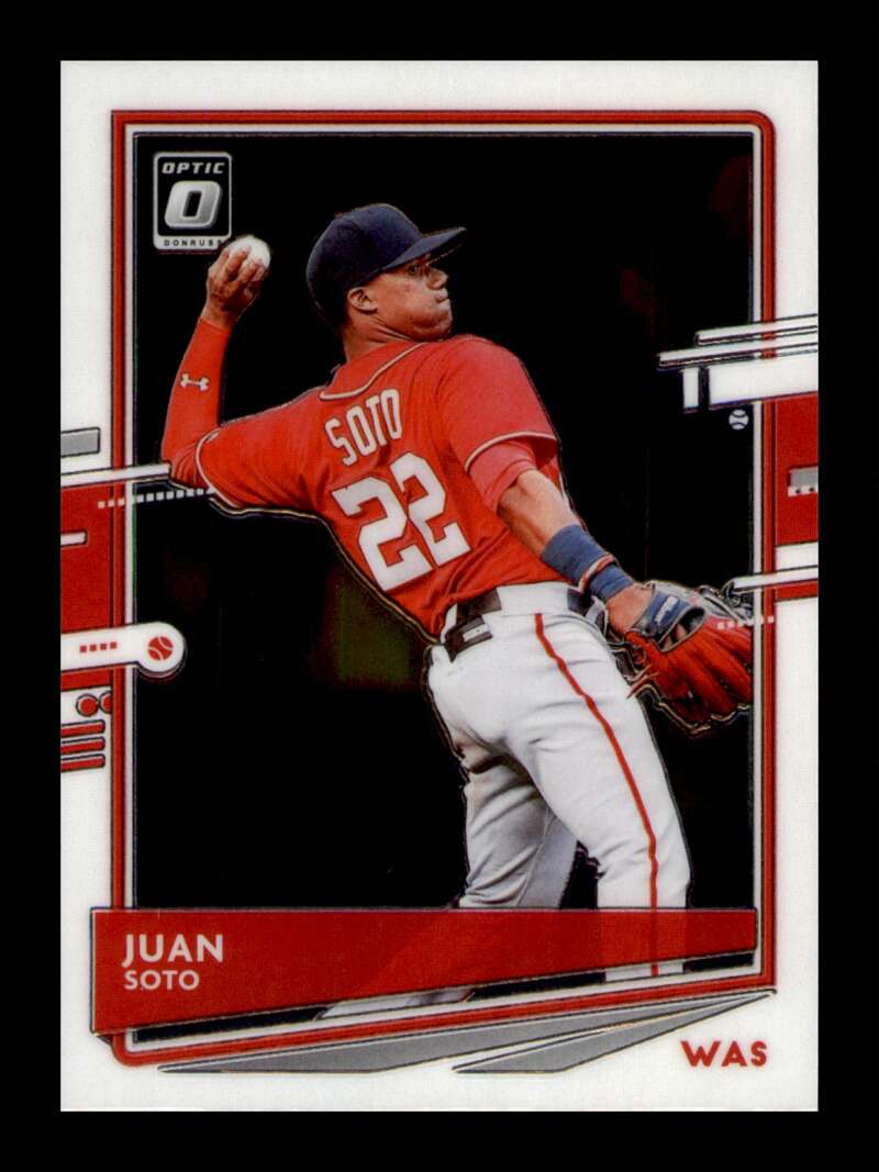 Load image into Gallery viewer, 2020 Donruss Optic Juan Soto #161 Image 1
