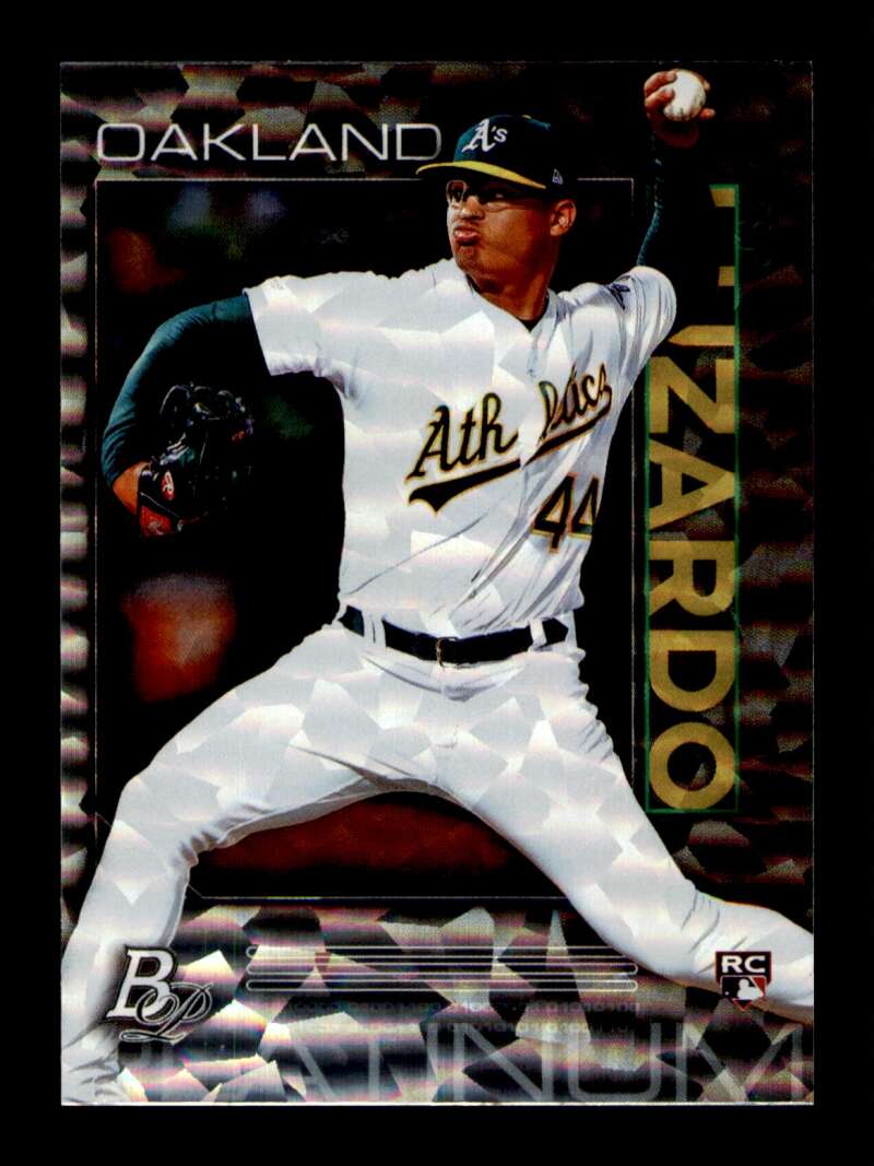 Load image into Gallery viewer, 2020 Bowman Platinum Icy Foil Jesus Luzardo #51 Rookie RC Image 1
