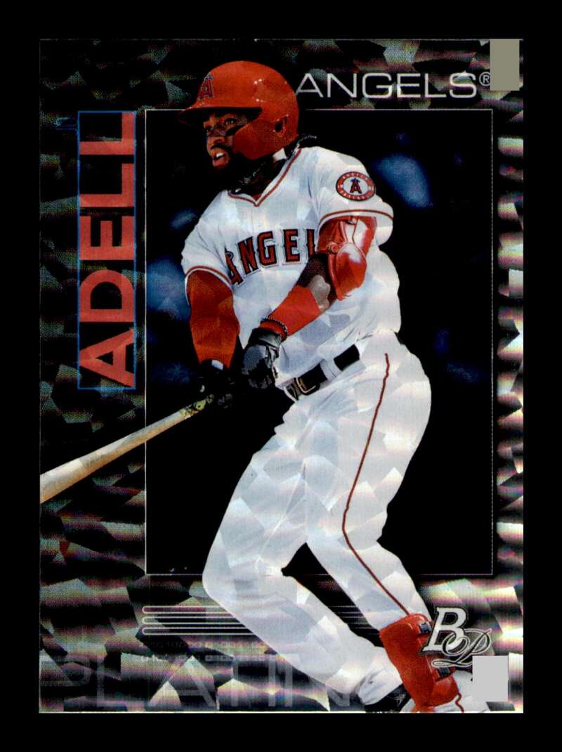 Load image into Gallery viewer, 2020 Bowman Platinum Icy Foil Jo Adell #TOP-8 Rookie RC Image 1
