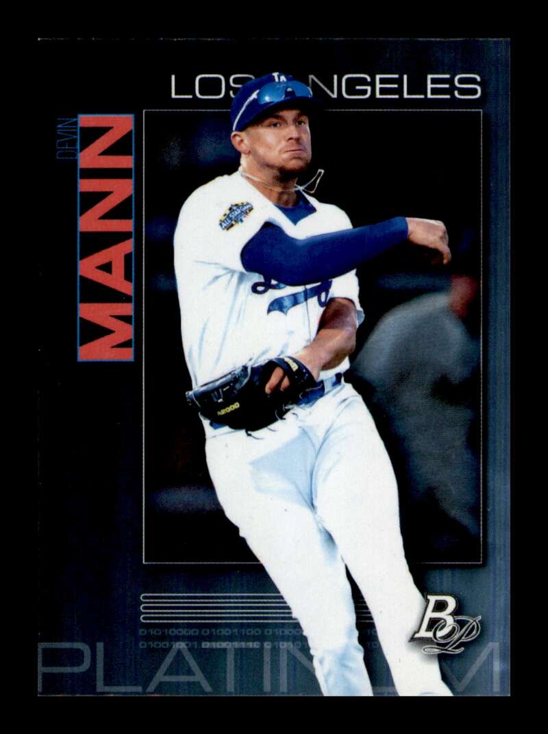 Load image into Gallery viewer, 2020 Bowman Platinum Devin Mann #TOP-81 Rookie RC Image 1
