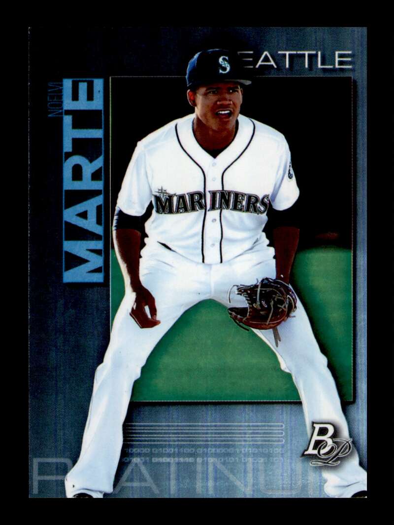 Load image into Gallery viewer, 2020 Bowman Platinum Noelvi Marte #TOP-40 Rookie RC Image 1
