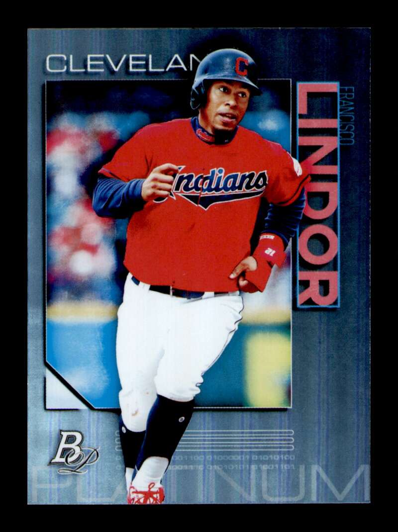 Load image into Gallery viewer, 2020 Bowman Platinum Francisco Lindor #26 Image 1
