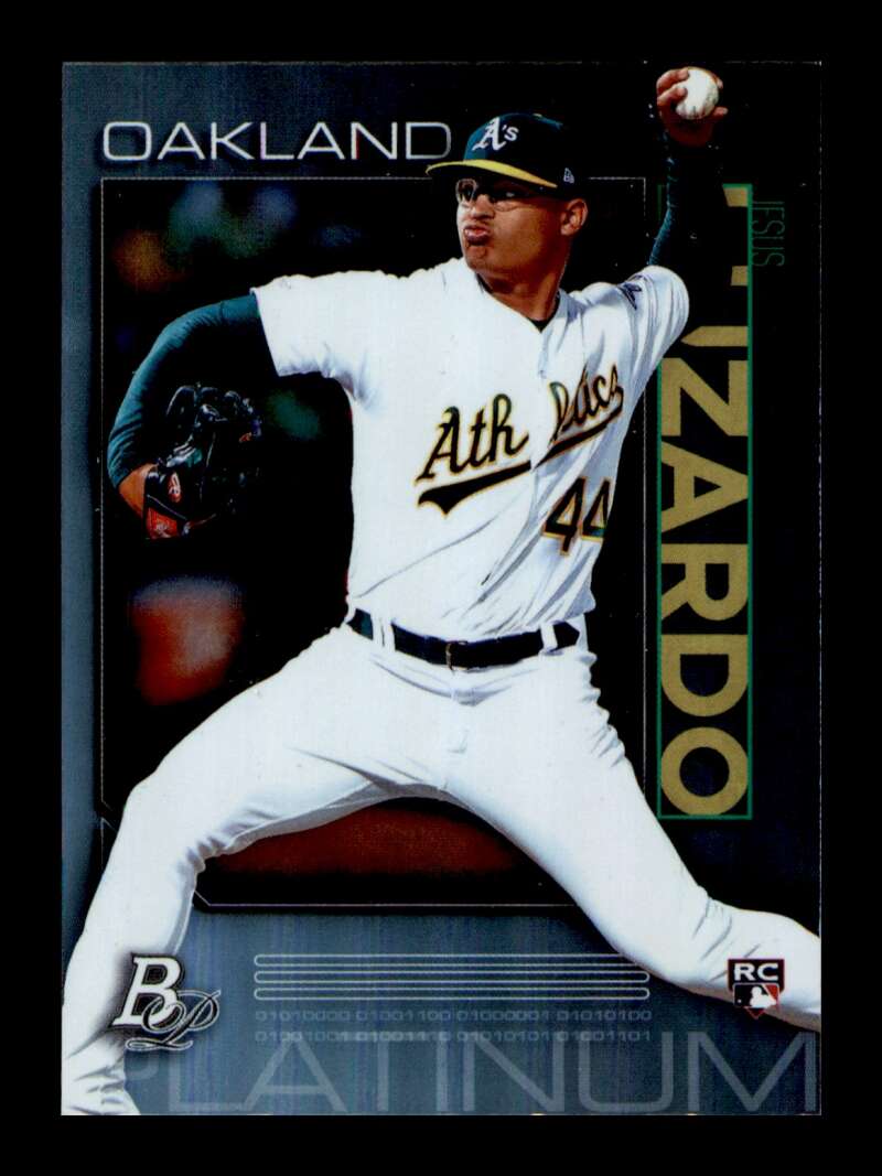 Load image into Gallery viewer, 2020 Bowman Platinum Jesus Luzardo #51 Rookie RC Oakland Athletics Image 1
